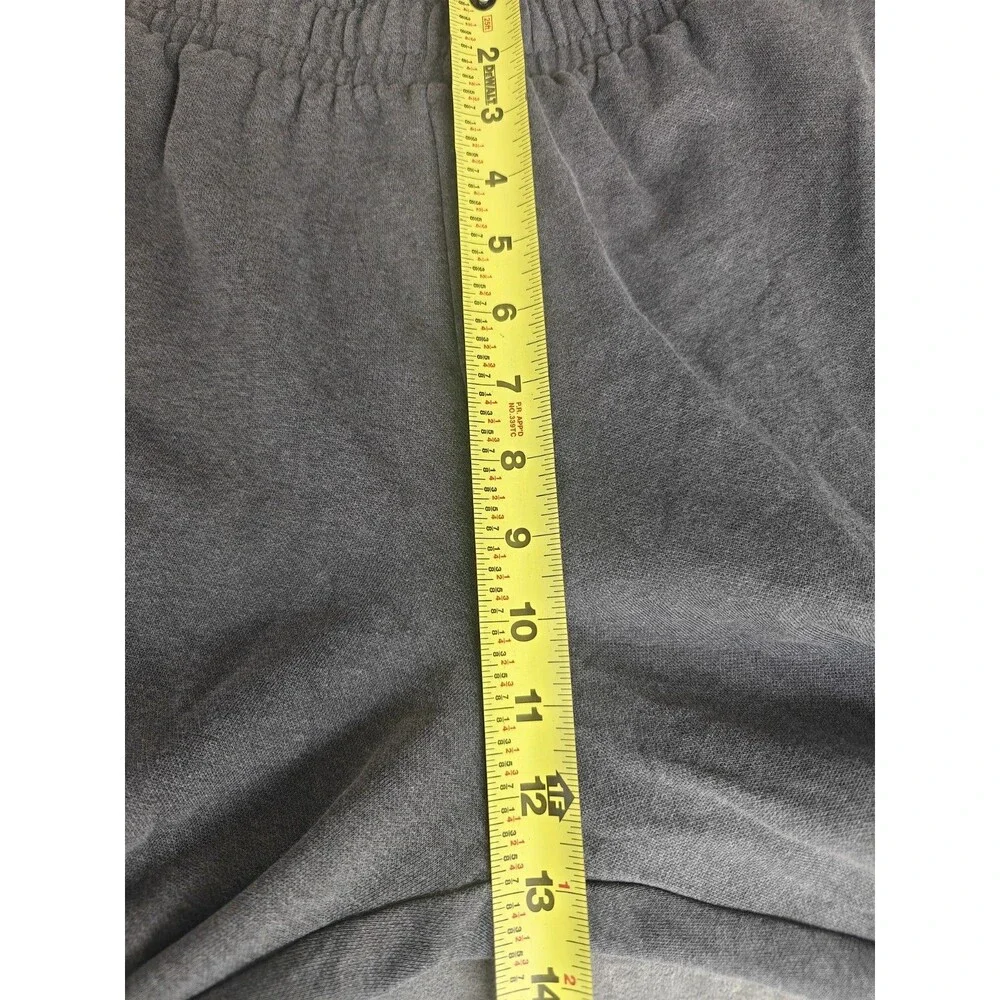 Puma Men's XXL Gray Fleece Jogger Sweatpants Elastic Waist Logo Pockets